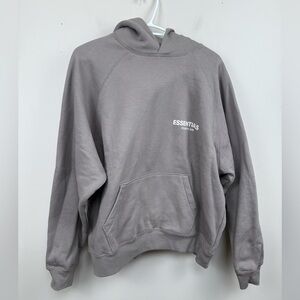 ESSENTIALS small classic cotton hoodie sweatshirt pull over men’s small